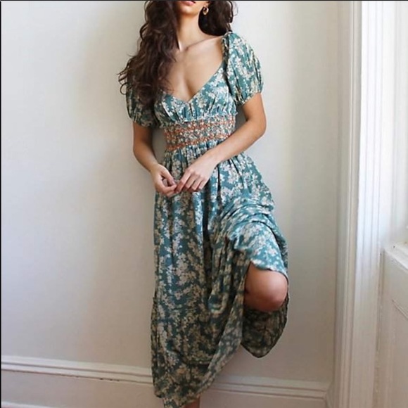 Free People Dresses & Skirts - Free people Ellie floral printed maxi dress